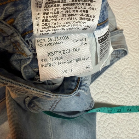 Levi's Light Blue Women Jeans Overalls - Picture 6 of 7